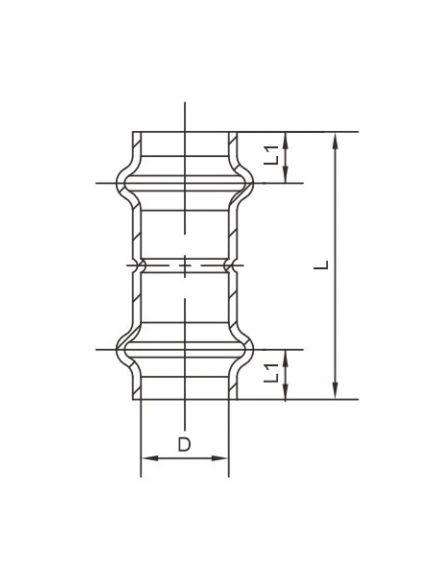 Bayonet Straight Coupling