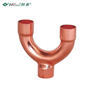 Y-shaped Triple Socket Tee